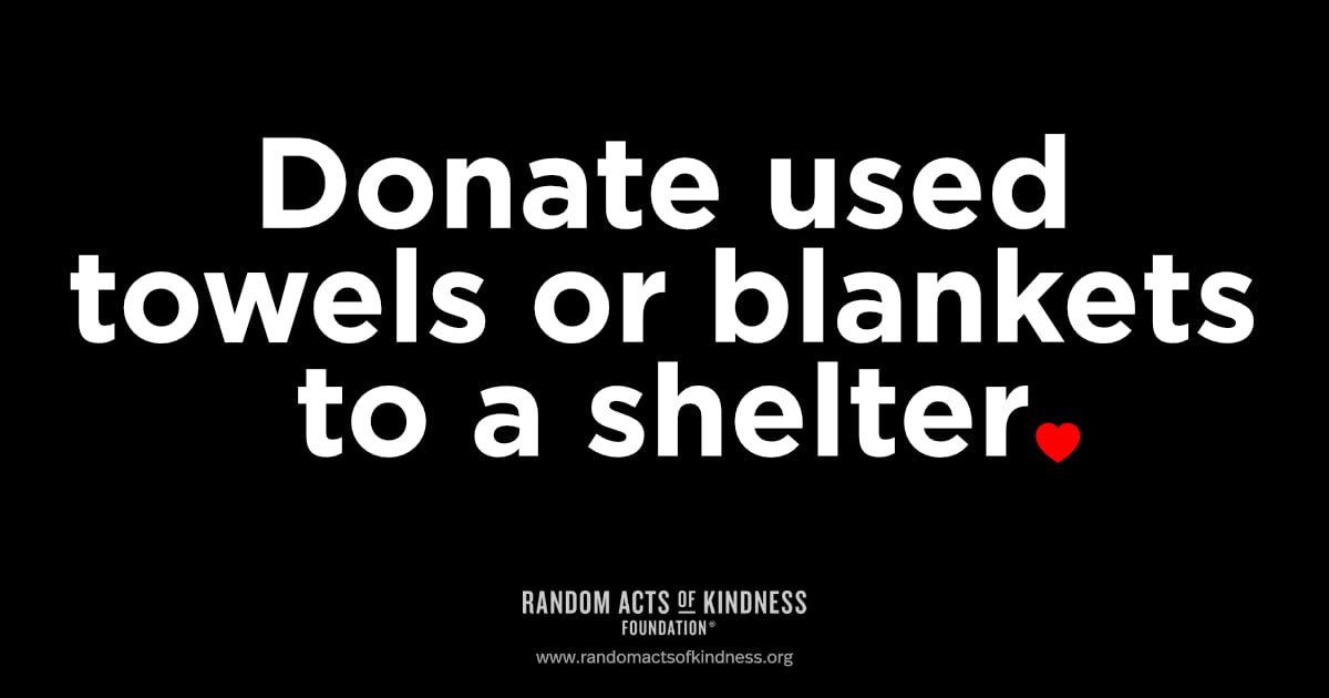 The Random Acts of Kindness Foundation Kindness Idea Donate used