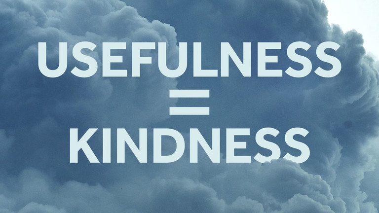 Medium usefullness kindness