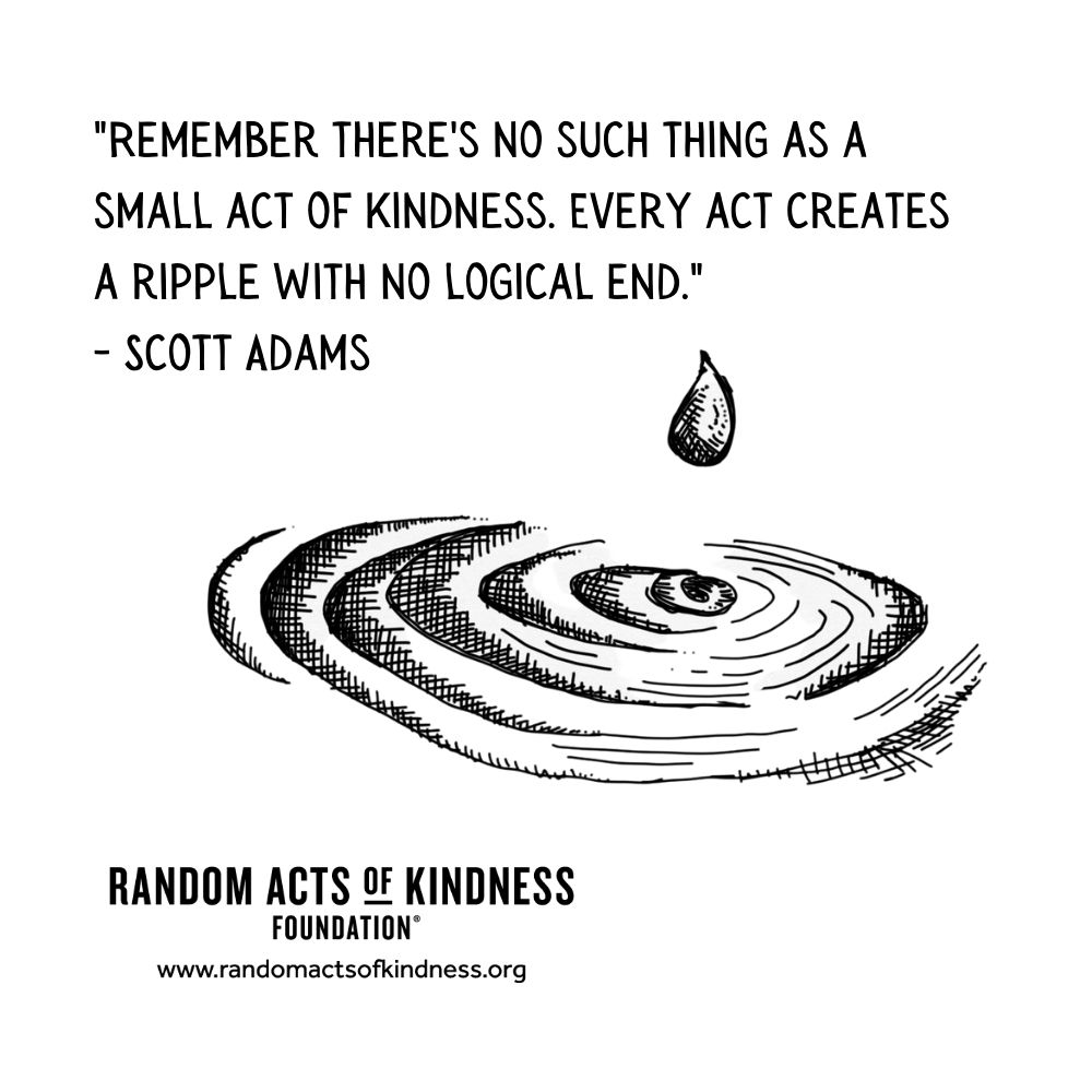 Random Acts Of Kindness Kindness Quote Remember There S No Such Thing As A